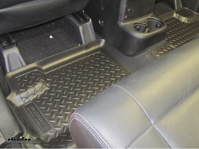 Husky Rear Floor Liner Review - 2012 Jeep Wrangler Unlimited Video |  