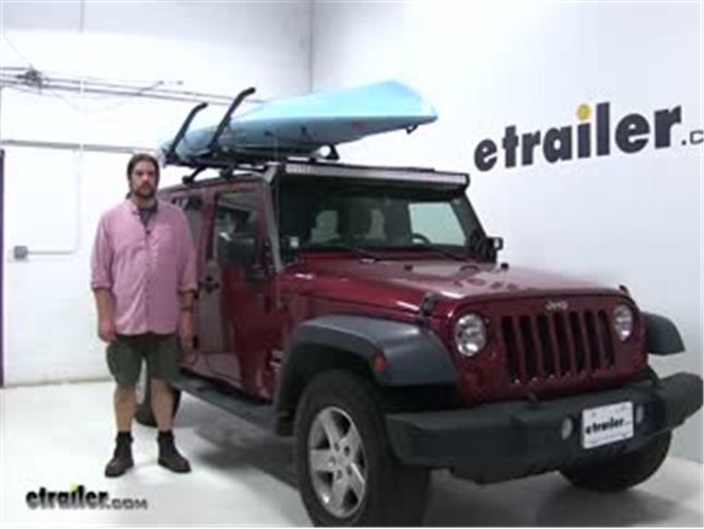 Lockrack Watersport Carriers Review - 2013 Jeep Wrangler Unlimited Video |  