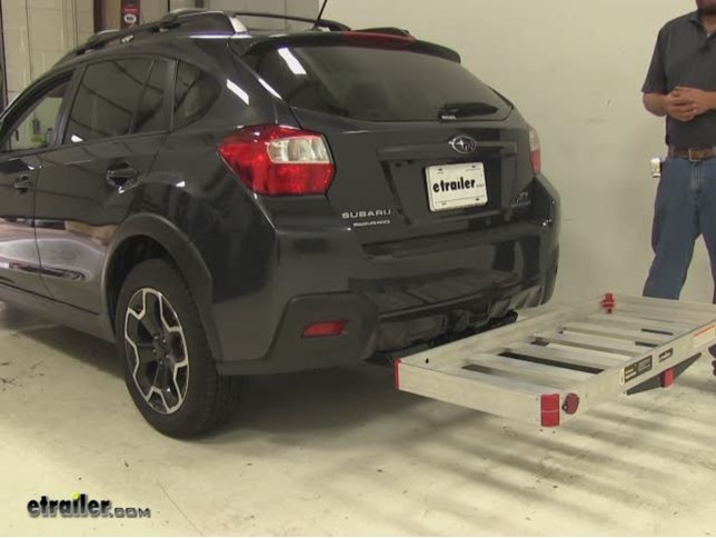 Matow Hitch Cargo Carrier Review 2017 Subaru Xv Crosstrek Video Matow Hitch Cargo Carrier Review 2017 Subaru Xv Crosstrek Video Etrailer
