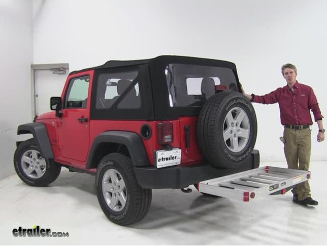MaxxTow Hitch Cargo Carrier Review - 2016 Jeep Wrangler Video 