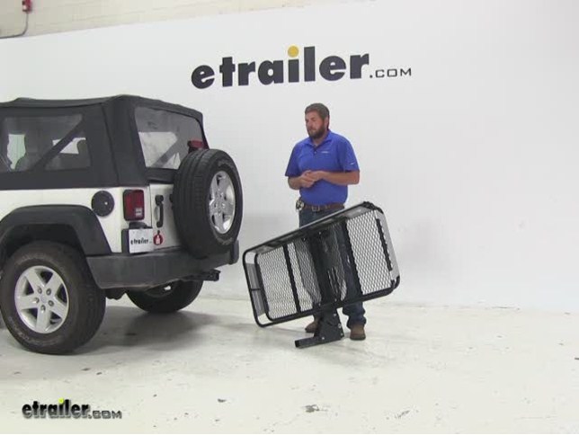 Rola Dart Hitch Cargo Carrier Review - 2009 Jeep Wrangler Video |  
