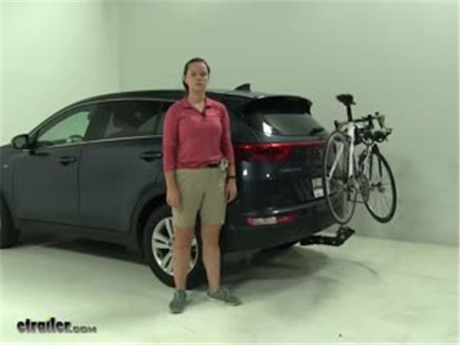 Rola Hitch Bike Racks Review 2017 Kia Sportage Video Etrailer