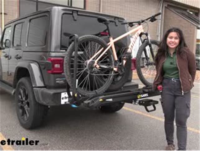 Saris Hitch Bike Racks Review - 2022 Jeep Wrangler 4xe Video 