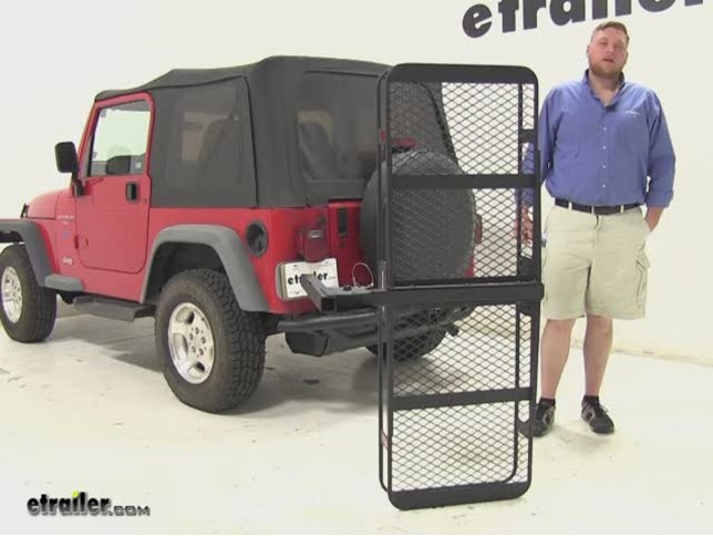 SportRack Hitch Cargo Carrier Review - 1997 Jeep Wrangler Video |  