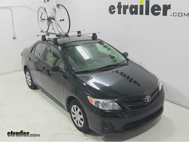 Best Toyota Corolla Roof Bike Racks Etrailer Today On Our 2017 Toyota Corolla We Ll Be Test Ing The Sportrack Roof Mounted Bike Rack Part Sr4611 With A Inaudible 00 08 Traverse