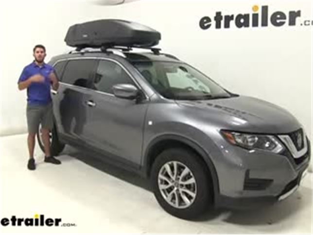 Thule Force Xt Sport Rooftop Cargo Box Review Video Etrailer Com