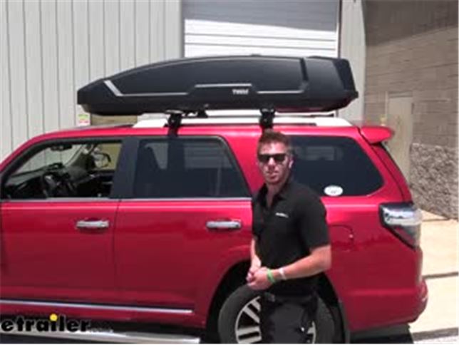 Thule Motion XT Rooftop Luggage Carrier Cargo Box Overview 