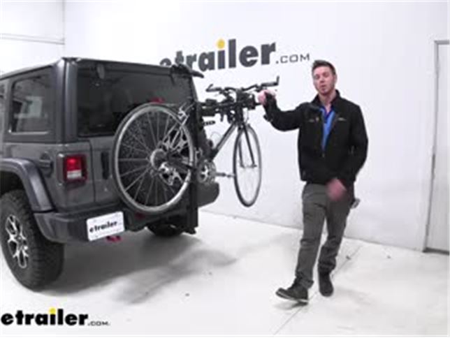 Thule Hitching Post Pro Hitch Bike Racks Review - 2020 Jeep Wrangler  Unlimited Video 