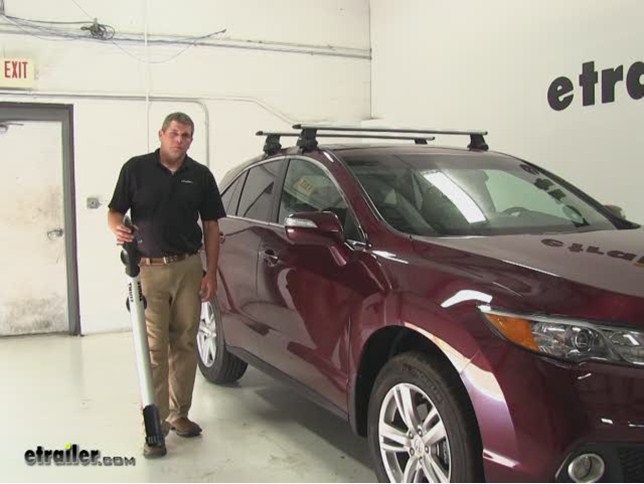 Thule Sprint Roof Bike Racks Review 2014 Acura Rdx Video Etrailer Com