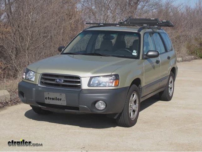 Weathertech Rear Floor Liners Review 2003 Subaru Forester Video