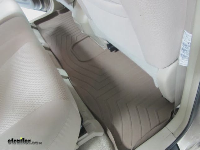 Weathertech 2nd Row Rear Floor Liner Review 2004 Toyota