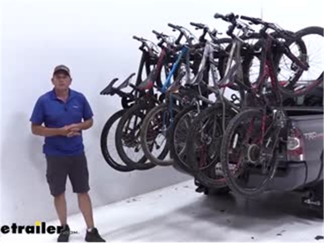 Yakima Hangover 6 Bike Rack For Mountain Bikes 2 Hitches Tilting