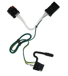 trailer wiring harness for a 2007 jeep commander etrailer comt one vehicle wiring harness with 4 pole flat trailer connector