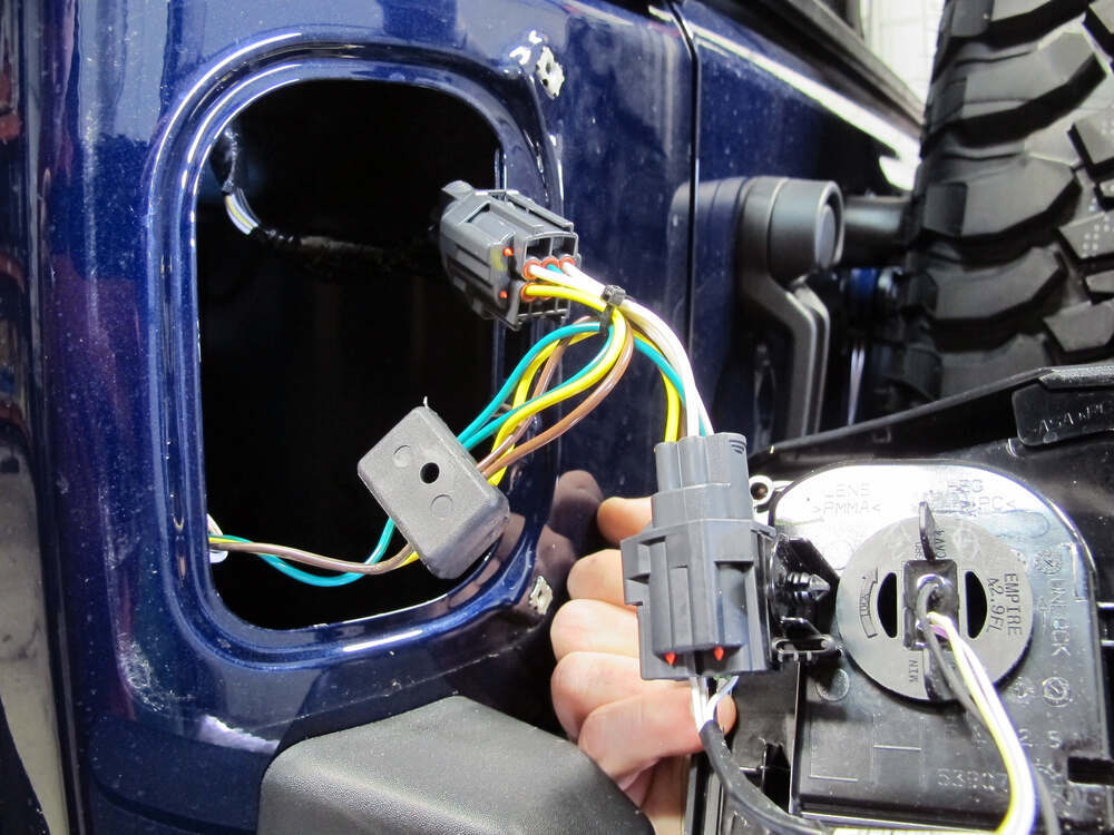 2013 Jeep Wrangler Unlimited Custom Fit Vehicle Wiring ... lexus trailer wiring harness 