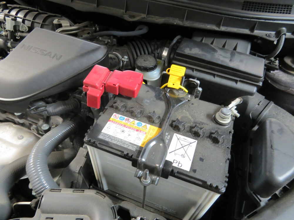 2013 Nissan Rogue T-One Vehicle Wiring Harness with 4-Pole Flat Trailer