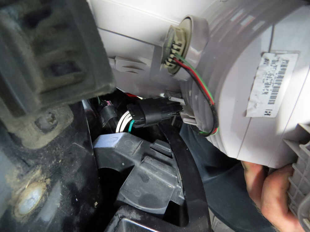 2013 GMC Terrain T-One Vehicle Wiring Harness with 4-Pole Flat Trailer