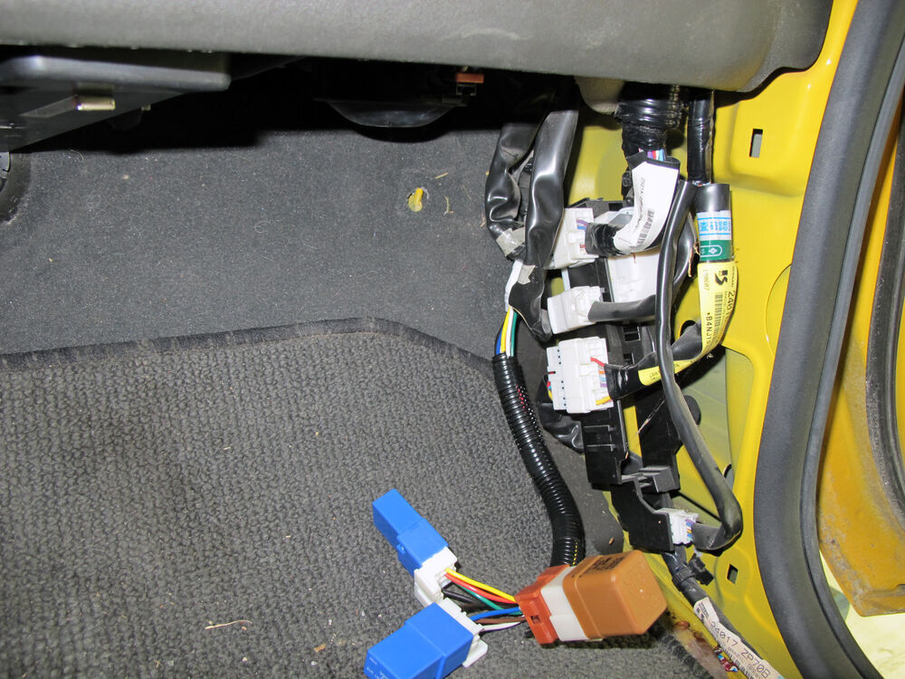 2008 Nissan Xterra Custom Fit Vehicle Wiring - Tekonsha