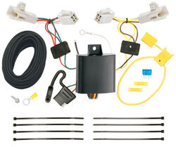 tow ready trailer wiring harness installation 2015 toyota rav4t one vehicle wiring harness with 4 pole flat trailer connector