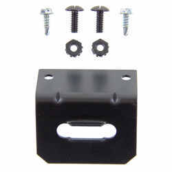 wiring mounting brackets accessories and parts etrailer com Mounting Trailer Hitch Wiring Bracket mounting bracket 4 pole flat