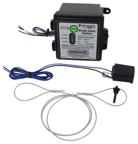 compare trailer breakaway vs hopkins engager etrailer com Ford 7-Way Trailer Wiring Diagram hopkins engager push to test trailer breakaway kit w built in charger side load 7\