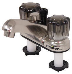 Rv Tub Faucet With Shower Diverter Replacement For Wildcat By Forest Patrick Distribution Rv Bathroom Faucet With Diverter Dual Handle Brushed Nickel Finish