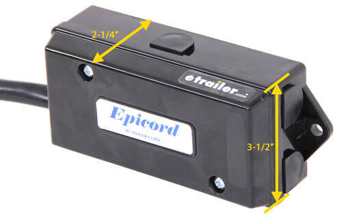 Epicord 7 Way Molded Trailer Plug With Junction Box 10 Long Accessories And Parts 277 000141 Epicord 7 Way Molded Trailer Plug With, Epicord Rv Power Cord Wiring Diagram