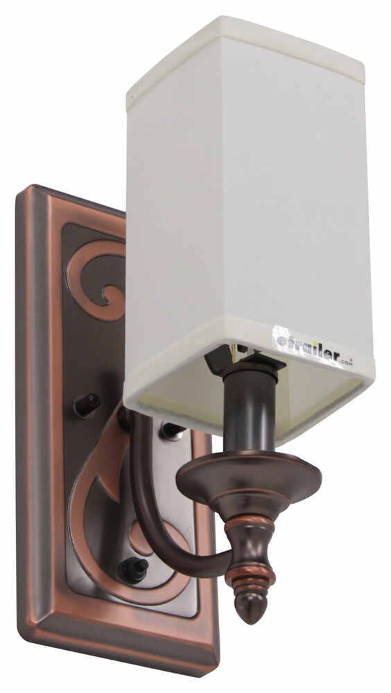 Gustafson RV Sidewall Light w/ Shade - Weathered Copper Gustafson Lighting RV Lighting 277 ...