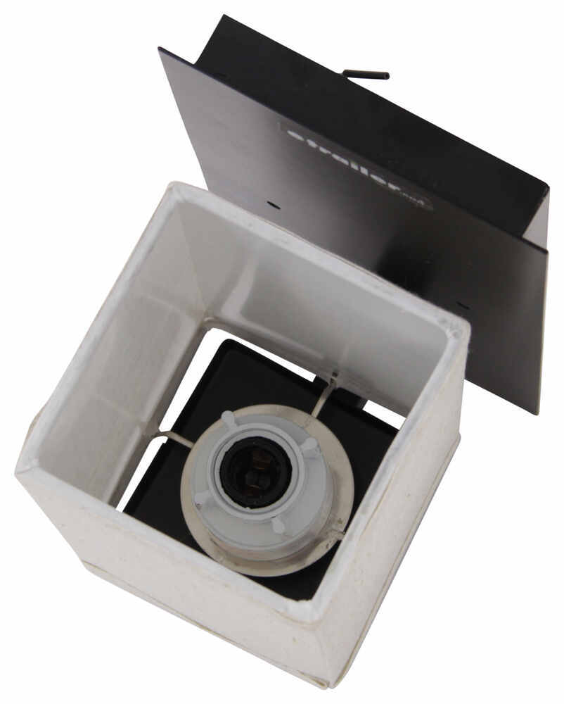 Gustafson RV Wall Light w/ Rectangular Shade - Flat Black Gustafson Lighting RV Lighting 277 ...