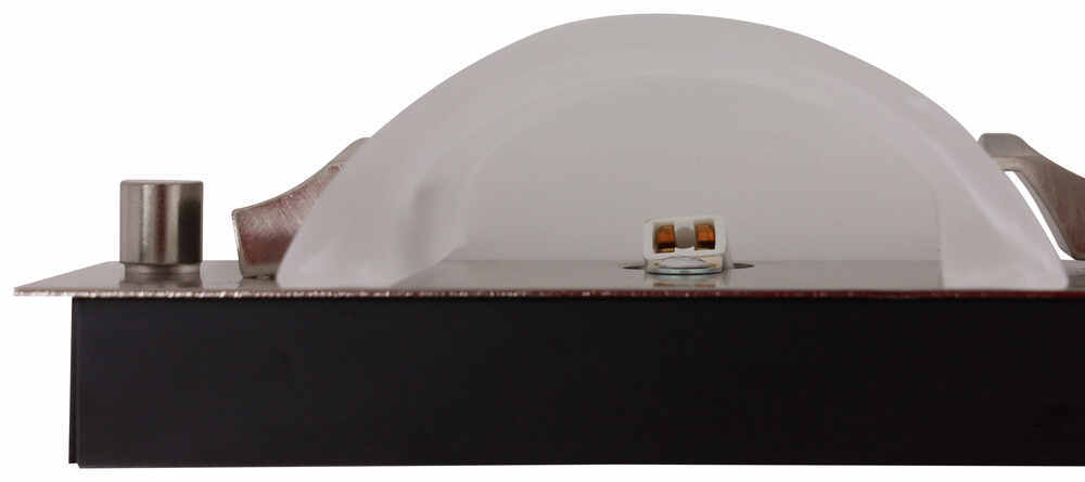 Gustafson RV Vanity Light - Satin Nickel - 3 Light - Frosted White Glass Gustafson Lighting RV ...