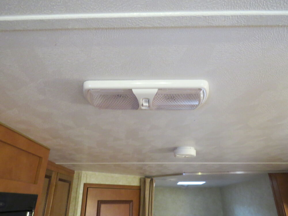 Gustafson Rv Pancake Light Double Dome Clear Optic Lens