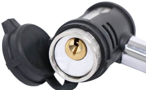 and 5//8 in Master Lock Black 2866DAT 1//2 in 1 Pack Swivel Head Receiver Lock for Class I-IV