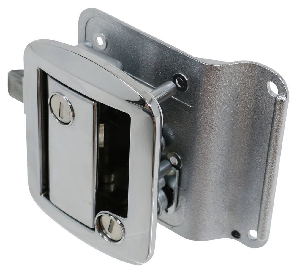 Global Link RV Entry Door Locking Latch Kit with Keyed Alike Option
