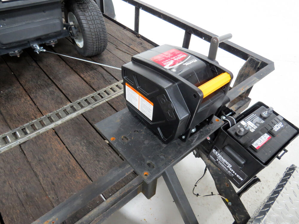 Master Lock Electric Trailer Winch 2,000 lbs. Master Lock Trailer