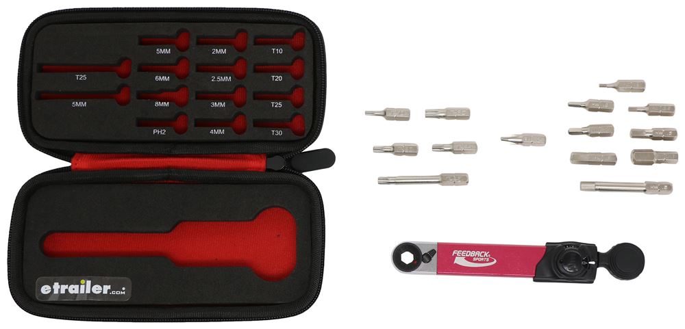 Feedback Sports Range Torque Ratchet Combo Professional Grade Bicycle Tool 17360