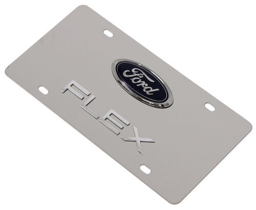 Compare Ford Flex License Vs Etrailer Dwd Plastics License Plates And Frames 317232