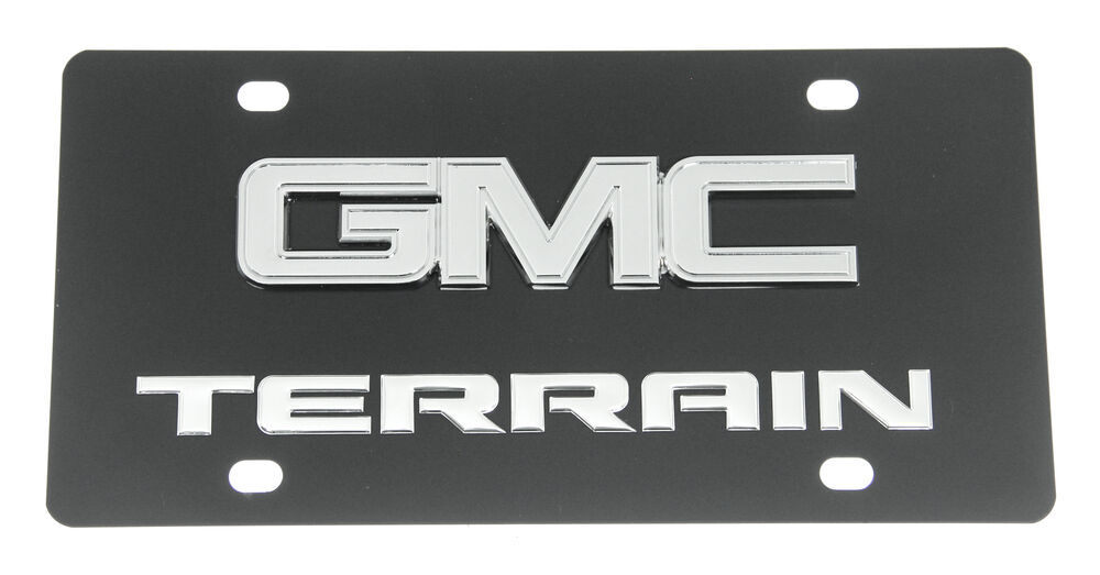 Acura ZDX Logo Chrome Plated Decorative Vanity License Plate OEM