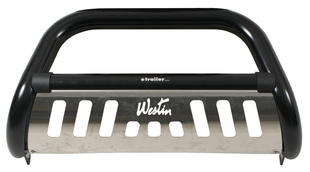 Ford F 150 Westin Ultimate Bull Bar With Skid Plate 3 Tubing Ford F 150 Westin Ultimate Bull Bar With Skid Plate 3 Tubing Black Powder Coated Steel