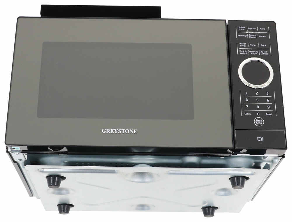 Greystone Built In Microwave With Trim Kit 0 9 Cu Ft Black