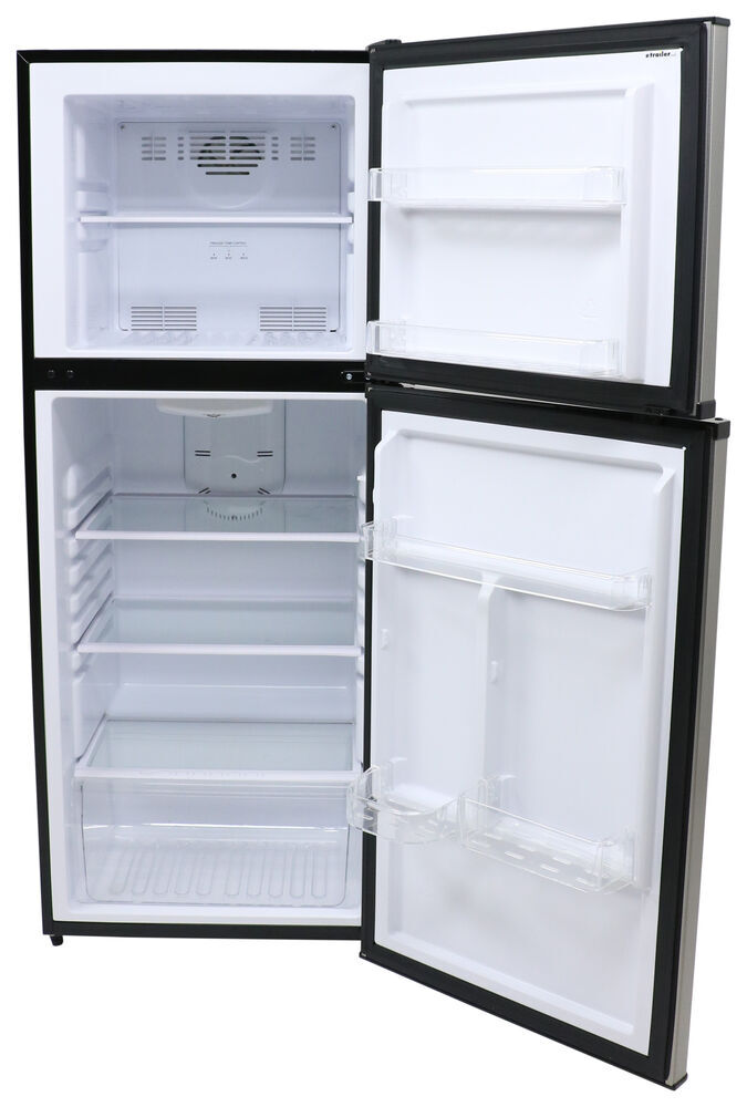 Everchill Refrigerator for RVs Frost Free Double Door Stainless