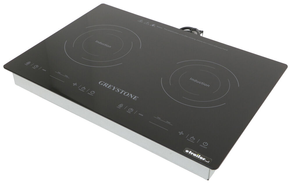Greystone Induction Cooktop for RVs - Double Burner - 1800 ...