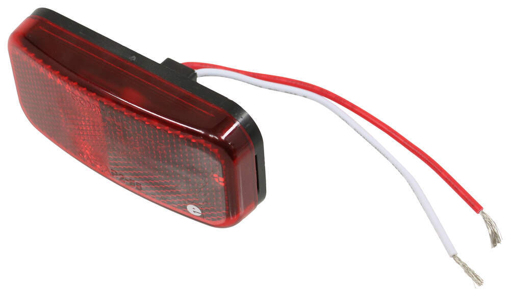 Led Trailer Clearance Side Marker Light With Reflector 2 Wire