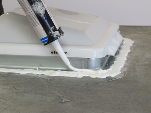 Sealing around RV vent