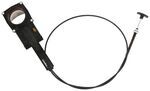 LaSalle Bristol Cable-Actuated RV Waste Valve for Black Water Tank - Spigot to Hub - 150" Cable