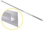 P&F Products H-Channel Frame for Enclosed Trailers - Serrated - Aluminum