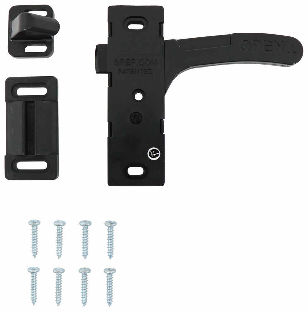 JR Products 06-11865 Bi-Directional Right Hand Screen Door Latch