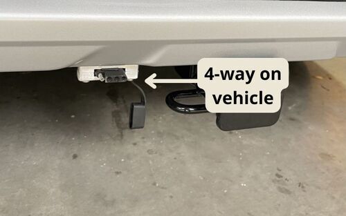 4-Way Plug on Vehicle