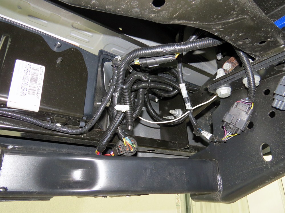 2016 Ford F350 Super Duty Drawtite 5th Wheel Gooseneck Wiring