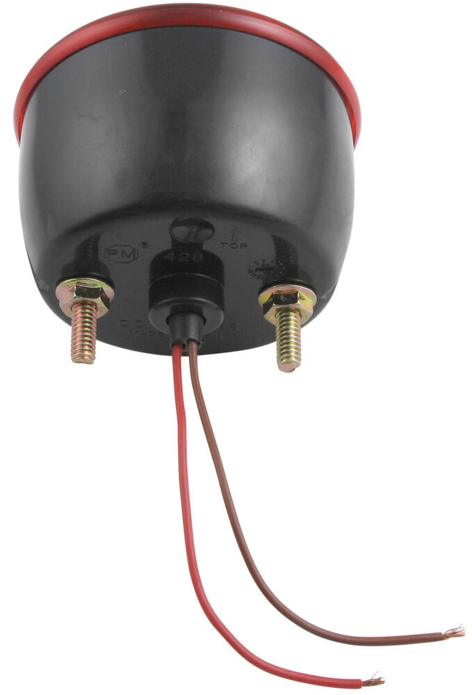 Peterson Round Trailer Tail Light 2 Stud Mounting Right
