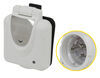 Furrion replacement power inlet in white. 