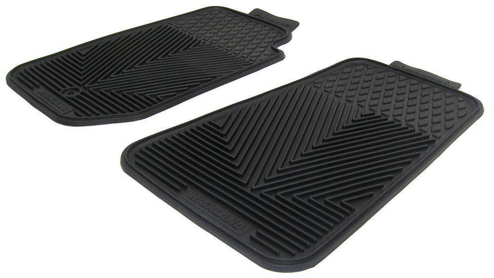 Auto Floor Mats All Weather Car Truck Suv Black Highland Floor